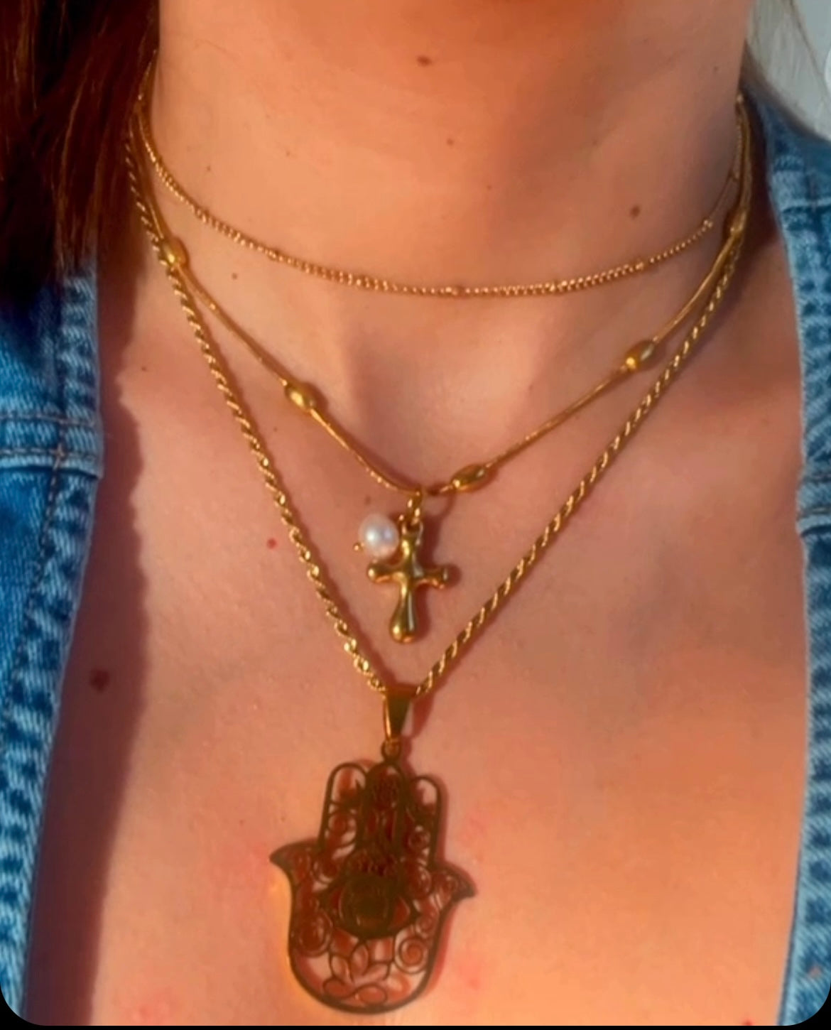 The Fatima of Hand Necklace
