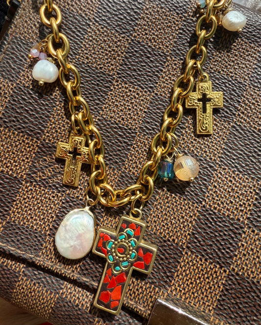 Cross Charms Necklace