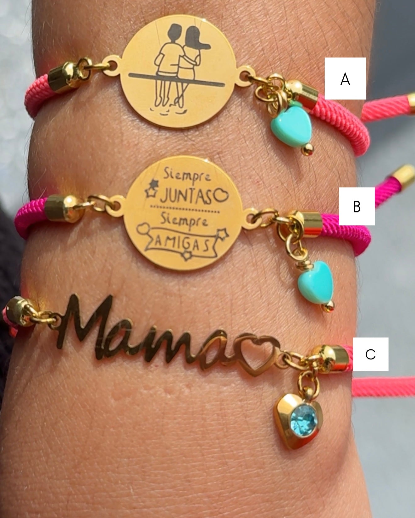 Bracelets (Se venden por separado)