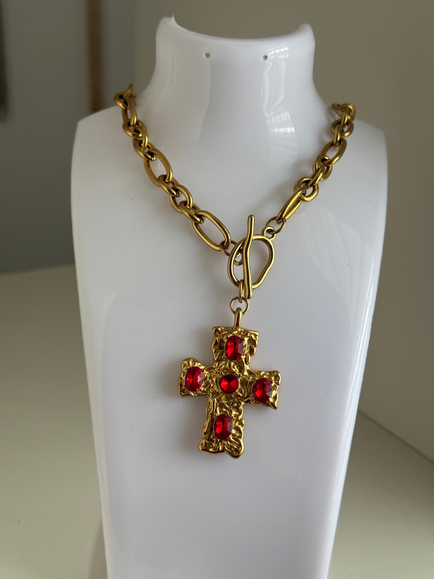 Cross Bold Necklace