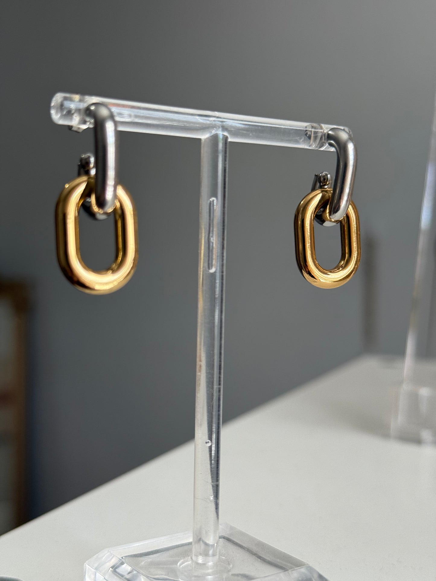 Double tone Earrings