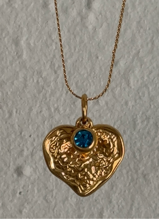 Blue Love Necklace