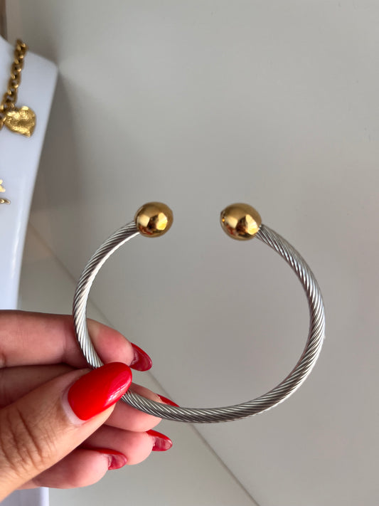 Double Tone Bracelet