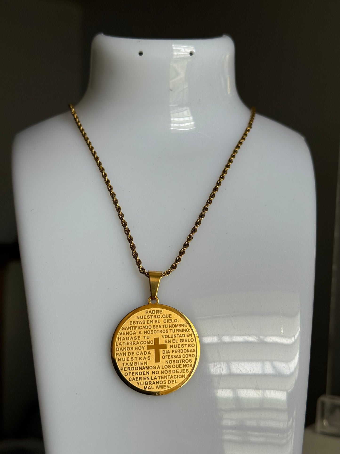 Padre Nuestro Necklace