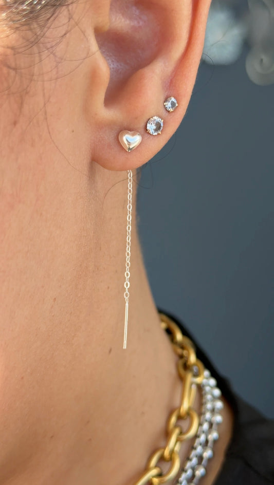 Delicate Heart Earring (Solo pantallas de corazón)
