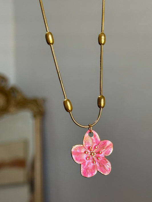 Blush Charm Necklace
