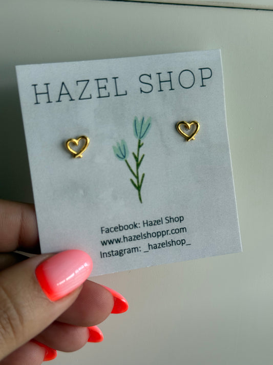 Little heart earrings