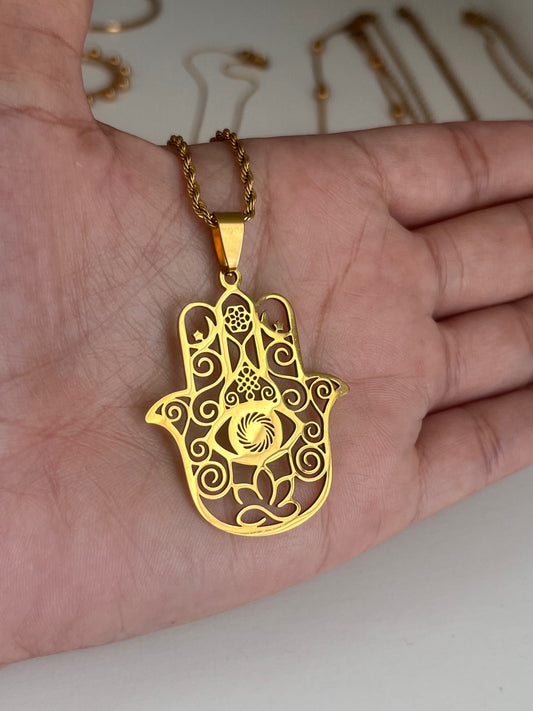 The Fatima of Hand Necklace