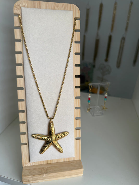 Long Starfish Necklace