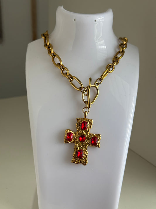 Cross Bold Necklace