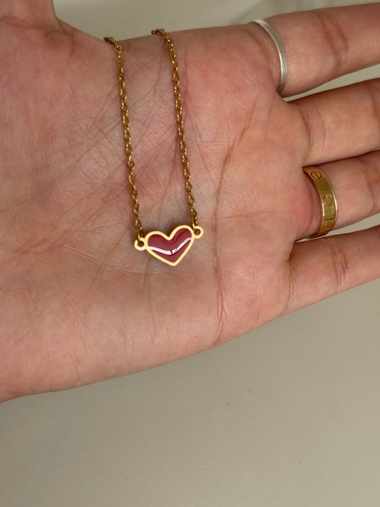 Little red heart Necklace
