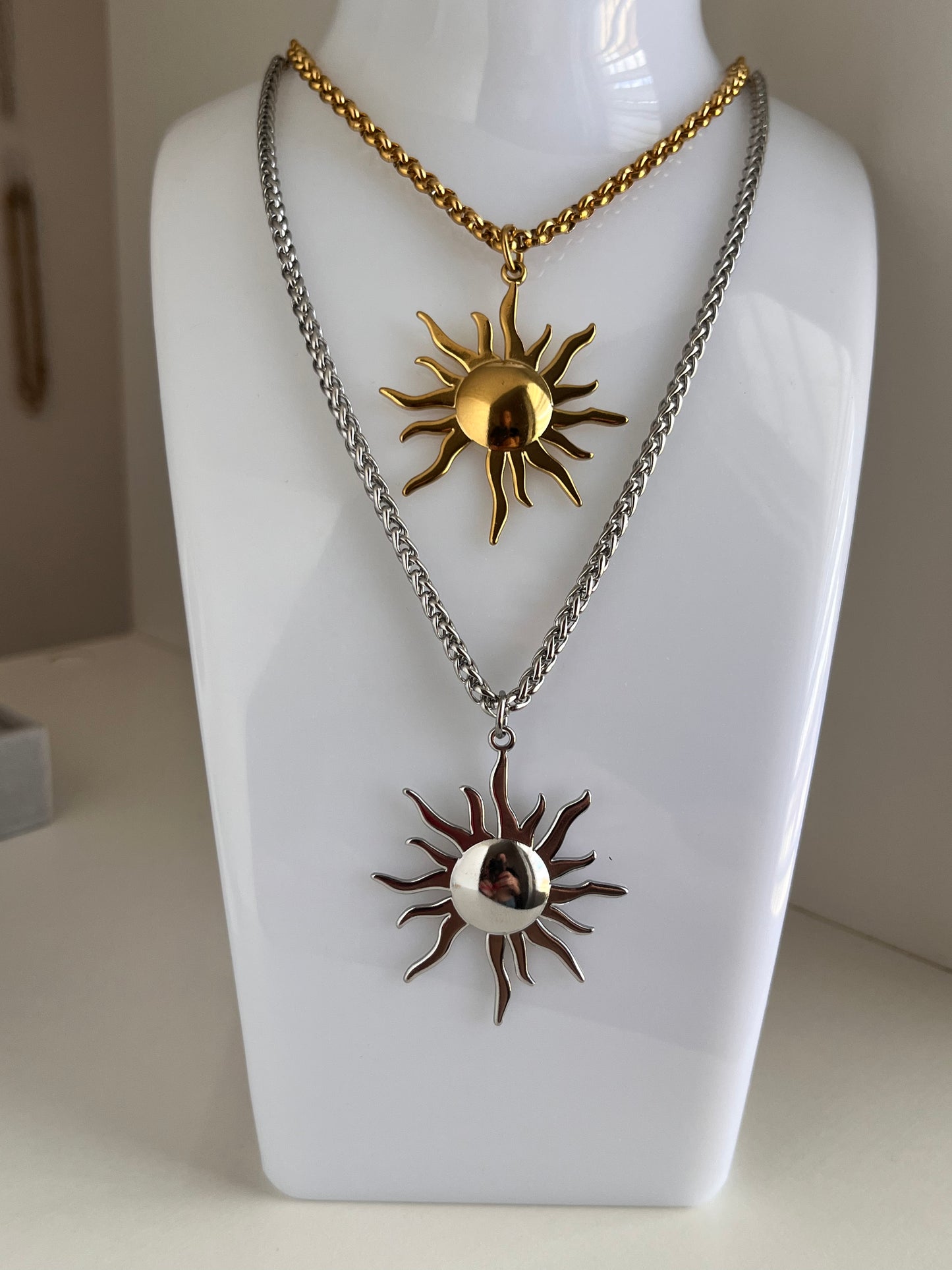 Sun necklace