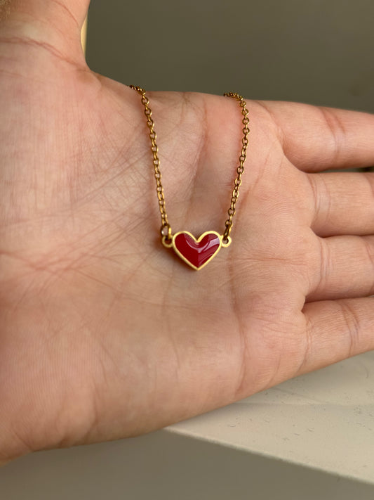 Little red heart Necklace