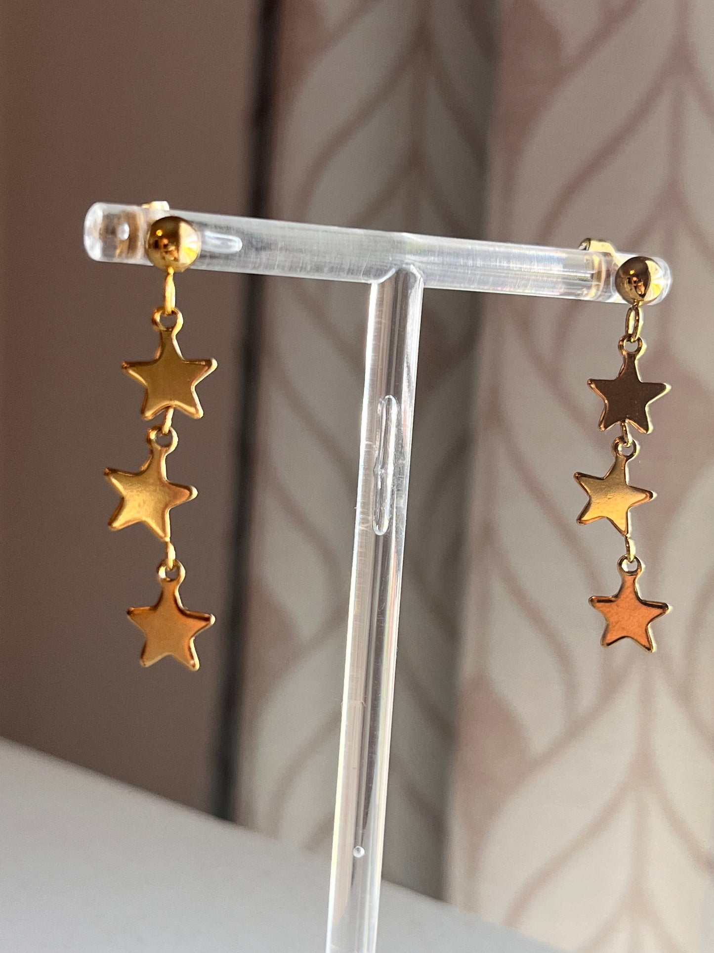 Star earrings