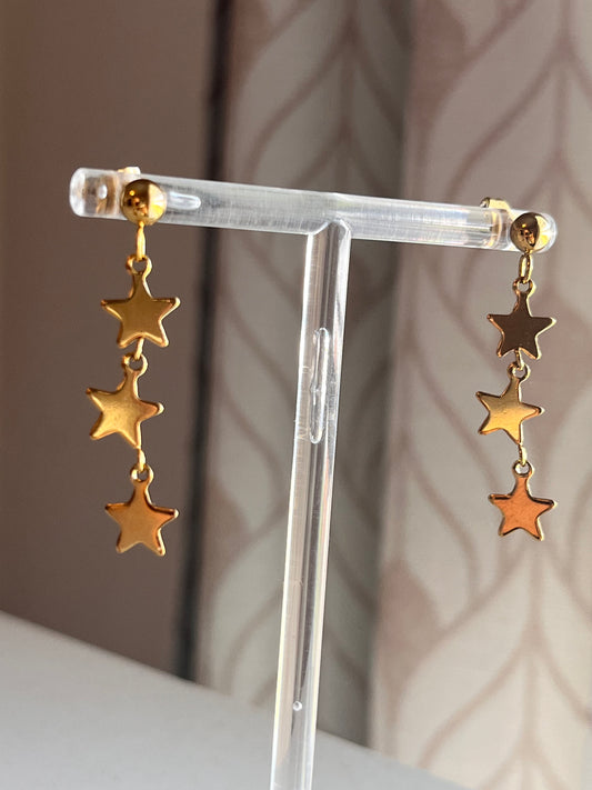 Star earrings