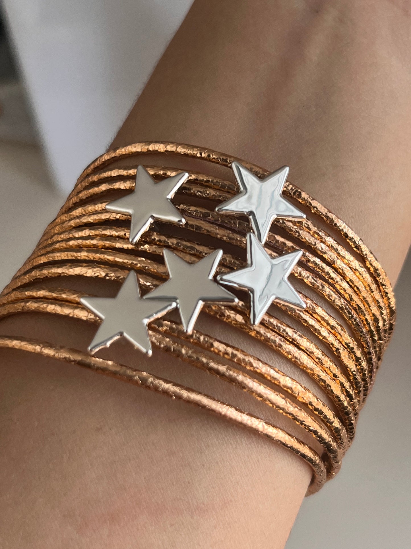 Silver Star Bracelet