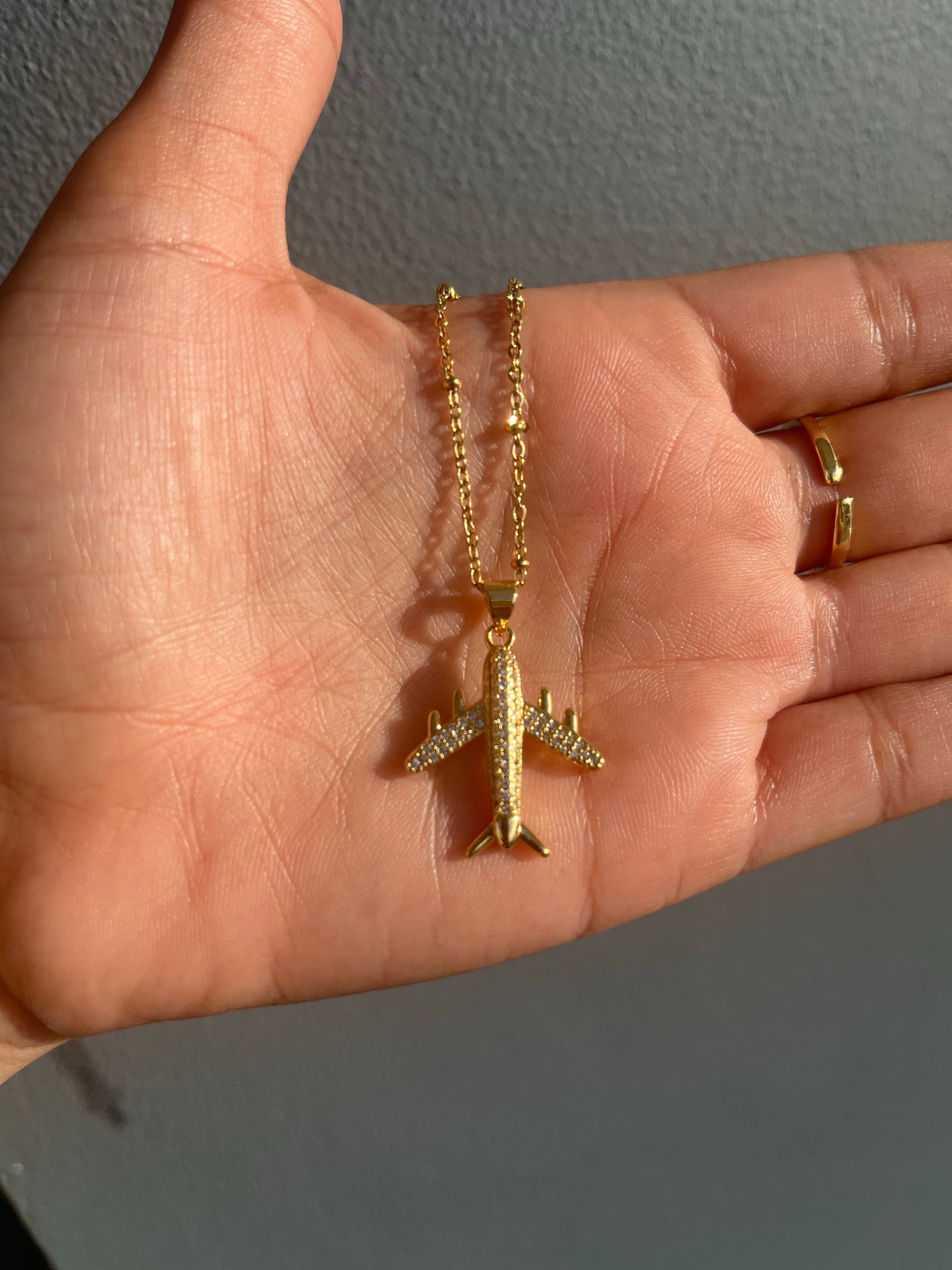 Plane Necklace